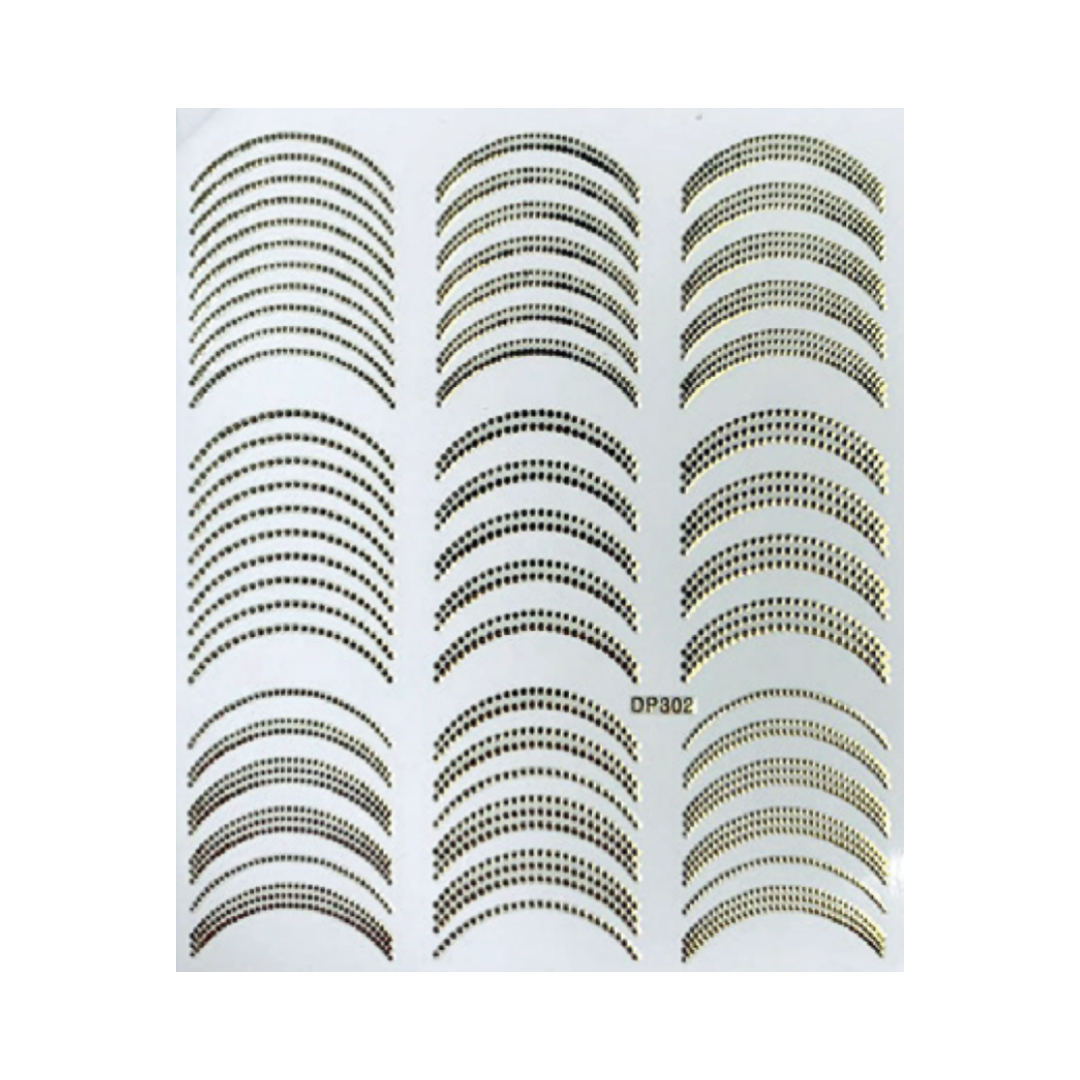 Gold Stickers Arch