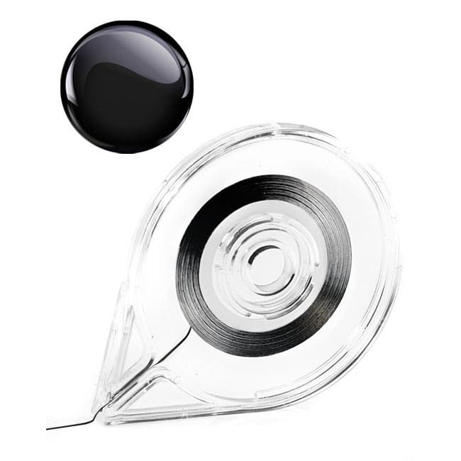 Black Striping Tape - 1mm