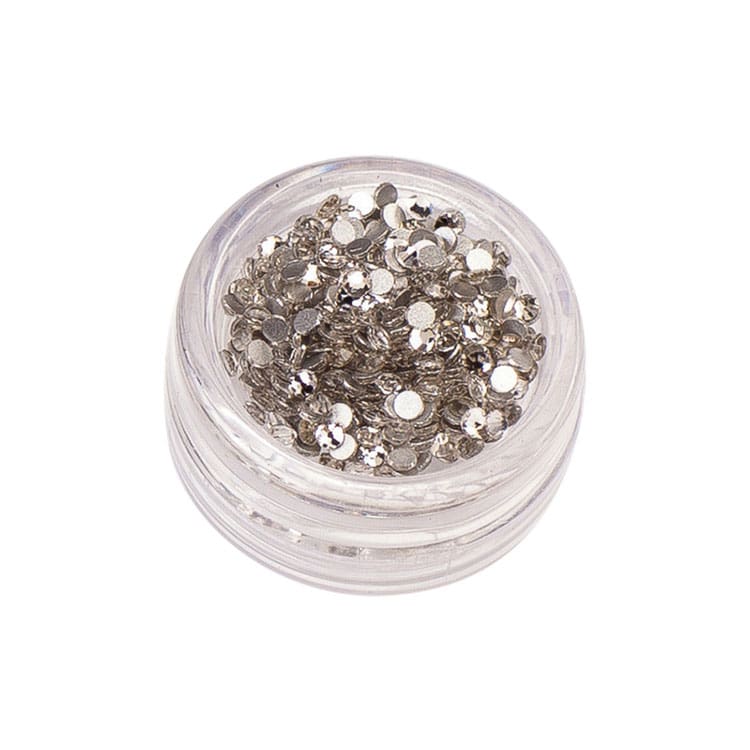 Silver Swarovski Crystals Size 6