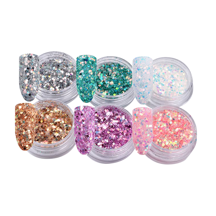 Multi Colour Glitter Set